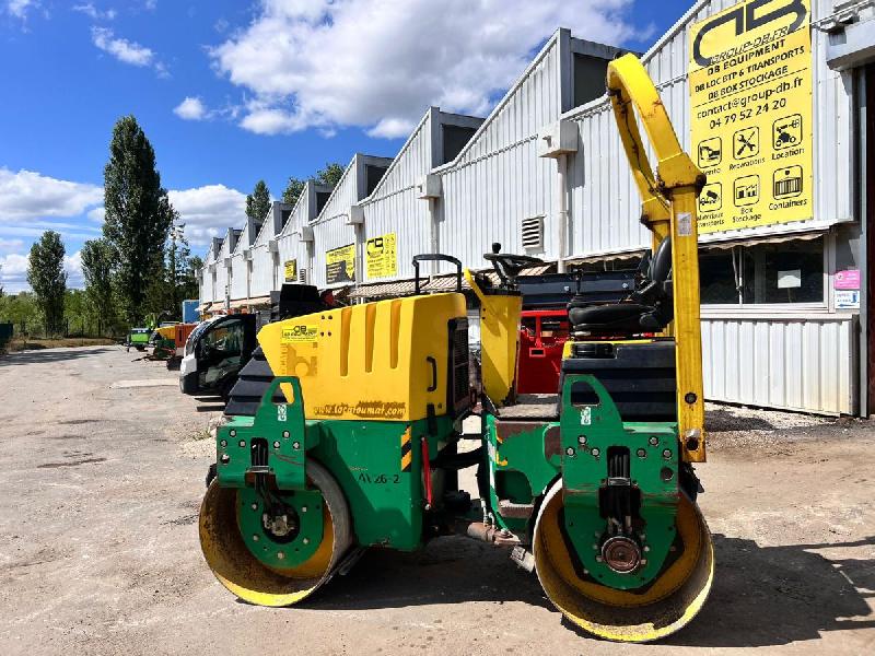 AMMANN compacteur av26-2 rouleau tandem vibrant articulé_2