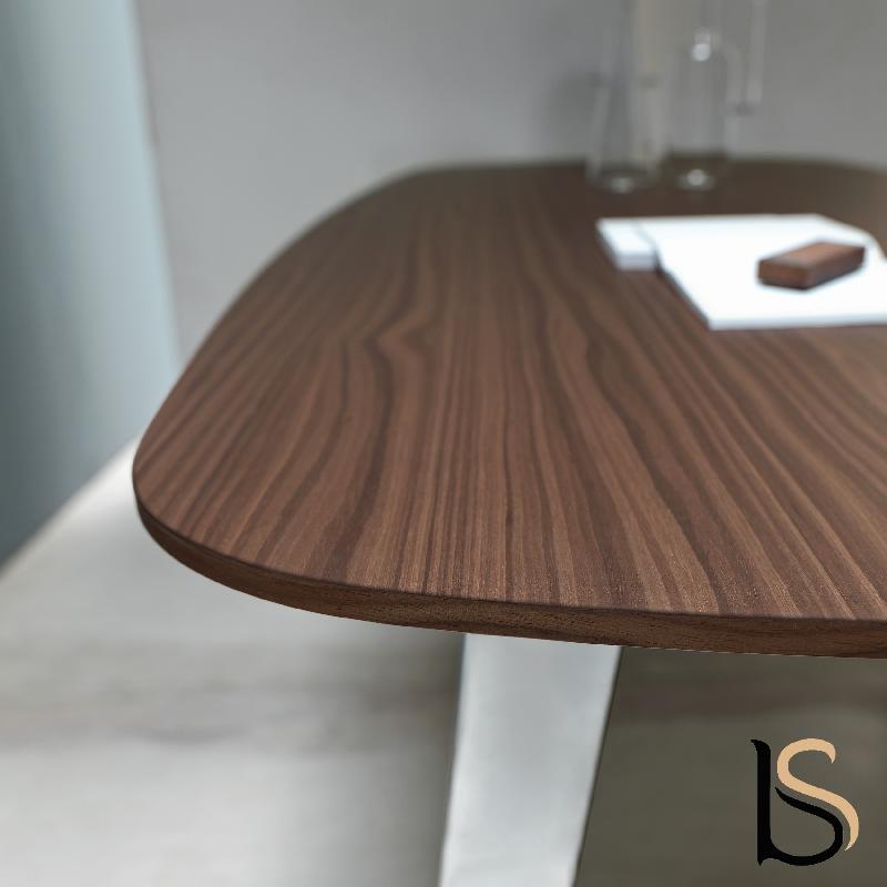 Bureau de direction Pigreco Up - Martex - Noyer_2