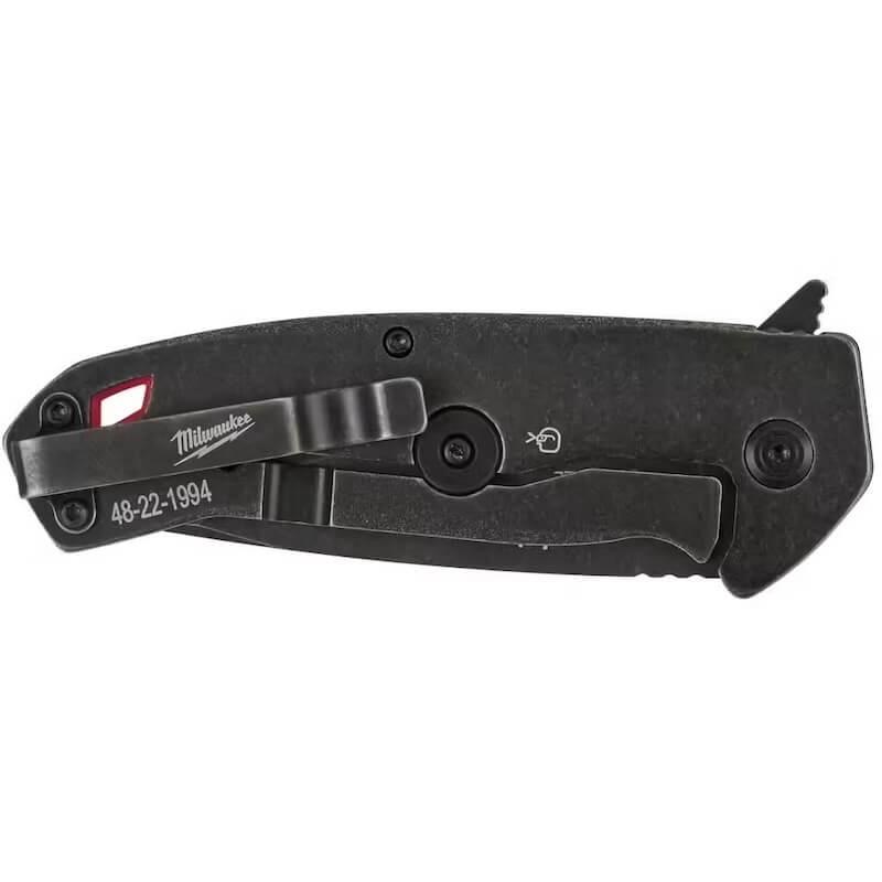 Couteau pliant Milwaukee HARDLINE? Lame lisse D2 - 75 mm - 48221994_2