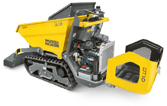 Dumper à chenilles DT12 - transporteur polyvalent avec options d'auto-chargement et godet éjecteur_2