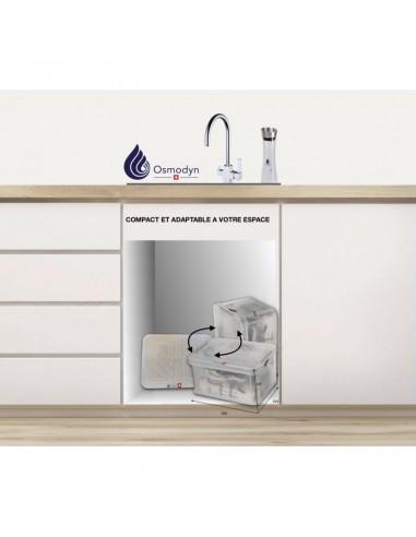 Osmoseur Premium Elixir - Osmodyn Premium - Dynamisation double vortex en verre borosilicate - Élimination chlore, plomb, calcaire, métaux lourds, bactéries, virus, nitrates_2