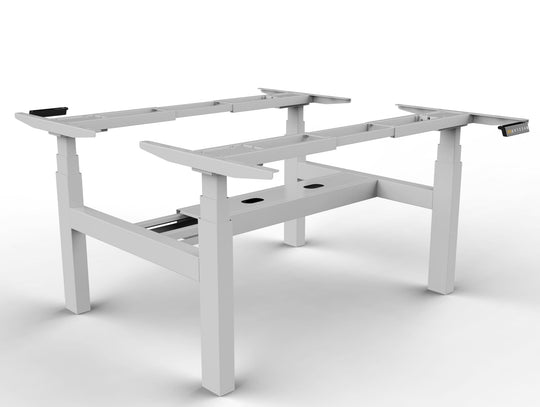 Piètement motorisé DUODESK - pour open space ou bureaux partagés - hauteur réglable 65 à 130 cm - 4 moteurs_2