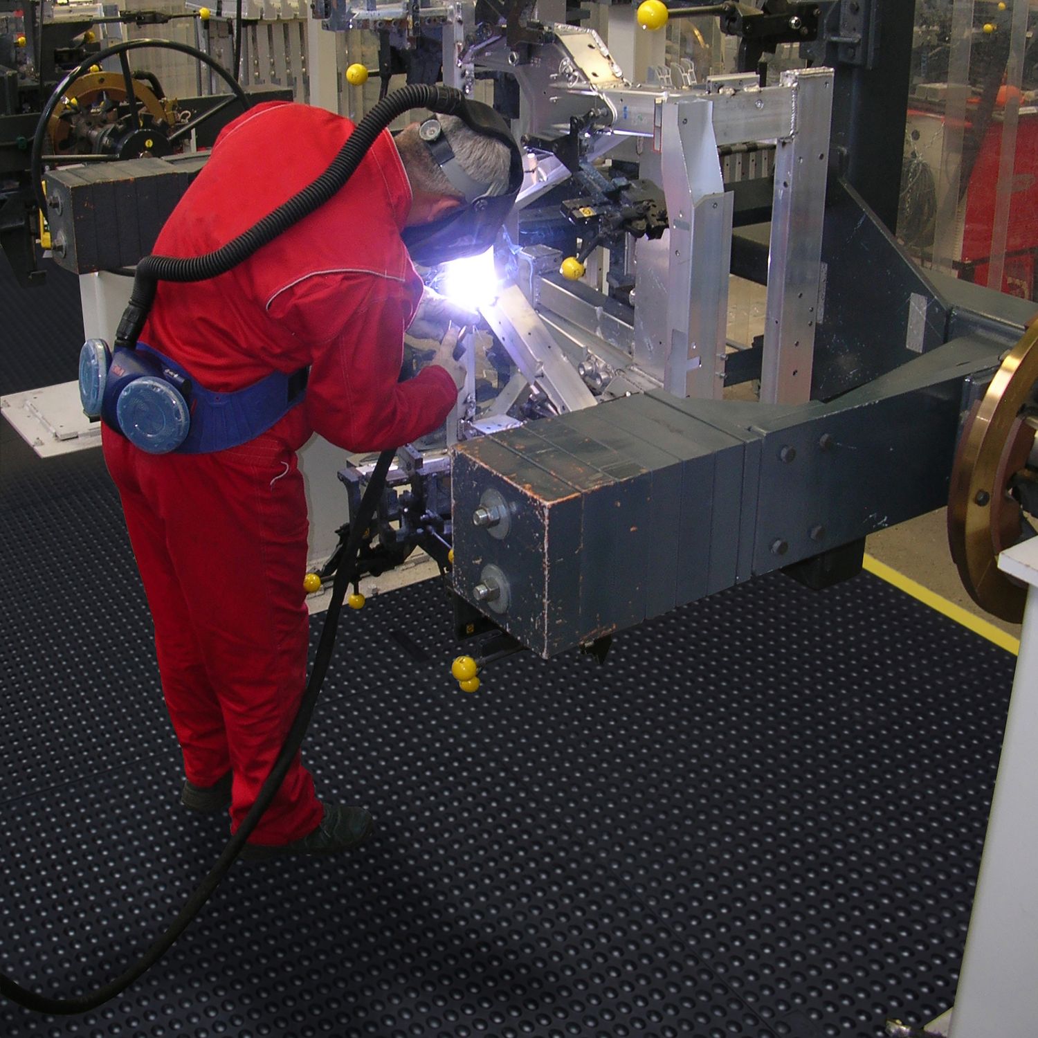 Tapis de sécurité - Tapis modulaires - Skywalker HD i-Curve 430 Notrax_2