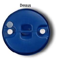 Fût 220L DTNP - 2 bondes - Bleu - Sotralentz_2