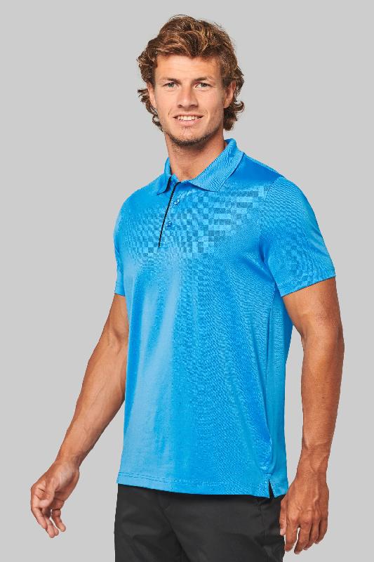 Polo maille piquée sport manches courtes - Tissu respirant - Réf: PA485 - Marque Proact_2
