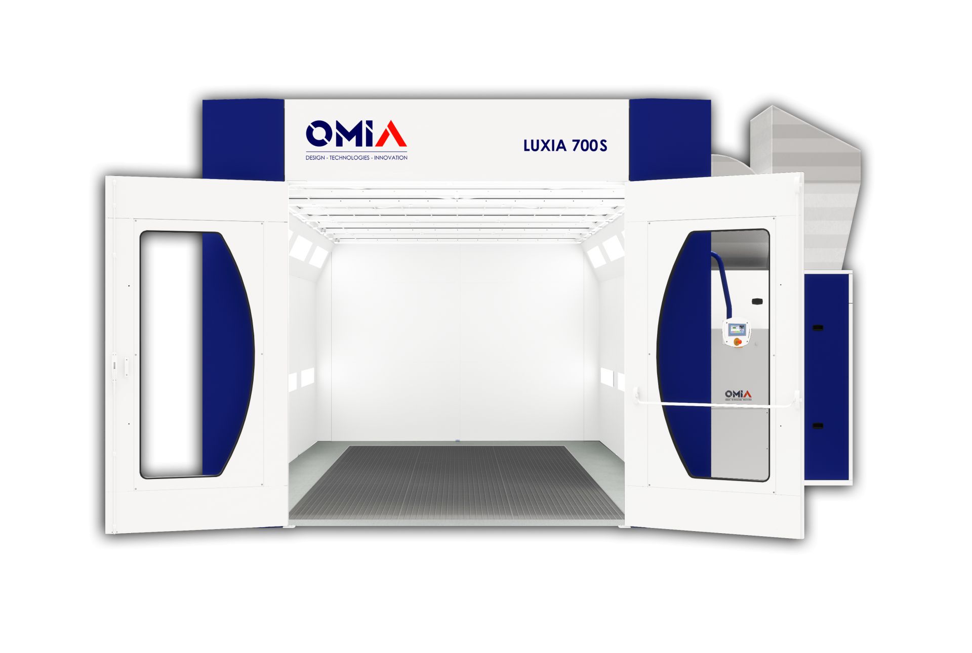 Cabine de peinture automobile avec réduction des coûts énergétiques