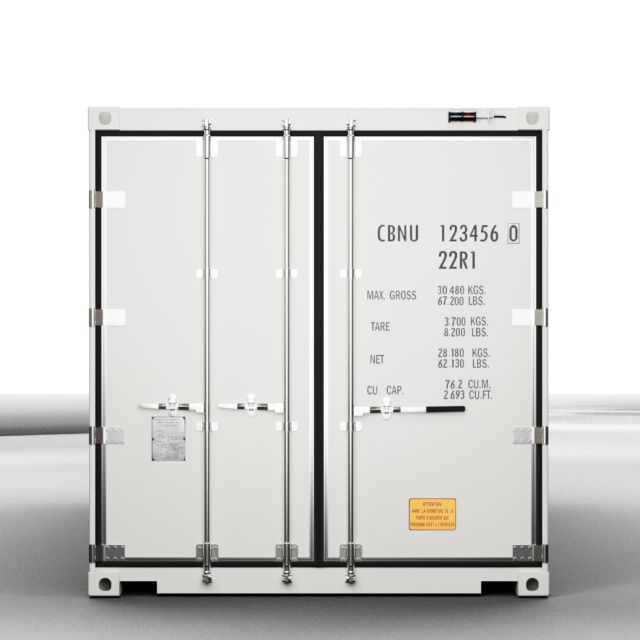 Container Frigorifique - 20 pieds & 20 pieds HC - Longueur 6m - Surface 28m3 : une solution compacte et performante pour le stockage et le transport de marchandises sous température contrôlée_2