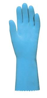 GANTS JERSETTE 300 bleus épais latex mapa la paire_2