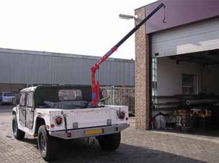 Grue de levage électrohydraulique avec poids de 85 kg