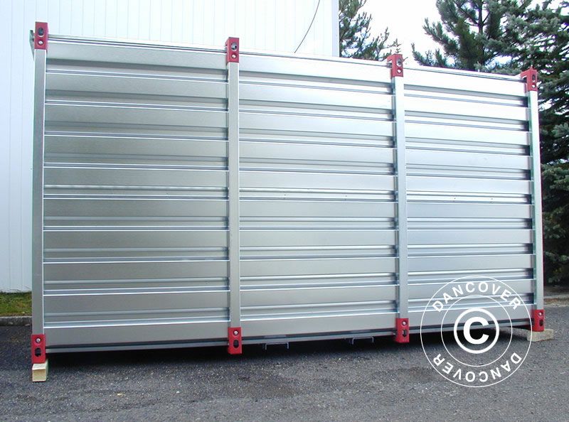ST83140 - Conteneur de stockage démontable en acier galvanisé, 2 m³, pour matériaux inflammables_2