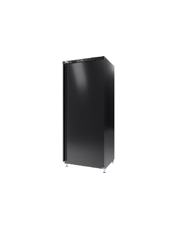 Armoire réfrigérée noire positive 600 litres - 1 porte pleine - Classe énergétique B - Référence AE601PB_2