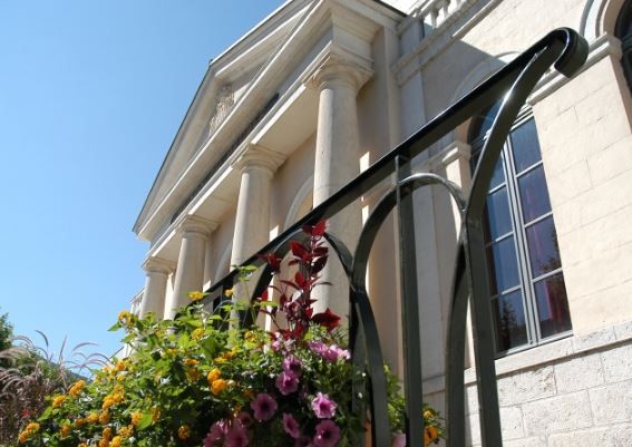 Barrière jardinière Romane - style architectural roman - longueur 2000 mm, hauteur 1000 mm - couleurs RAL au choix_2