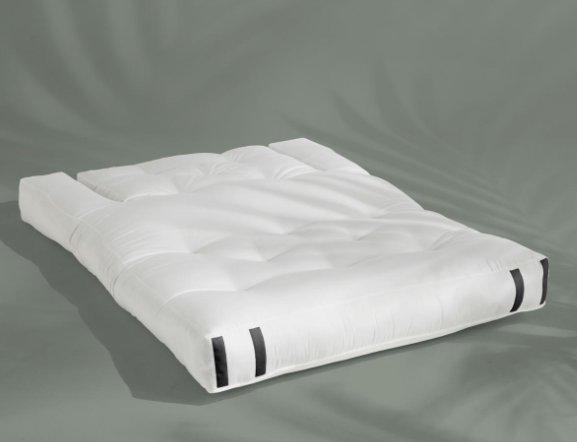 Canapé d'extérieur relax convertible HIPPO OUT - Blanc - Design scandinave modulable avec matelas futon_2