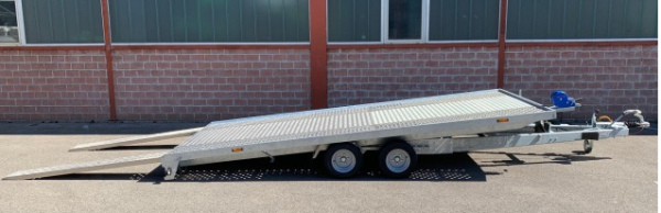 Remorque porte voiture-plateau - 4,50 X 2,10 M - 3000 KG - GALA RIGEL 45 30_2