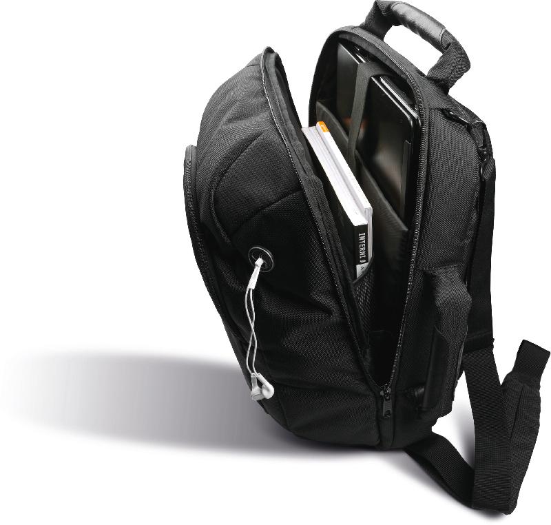 Sac publicitaire à dos ordinateur - Réf: KI0903 - Polyester recyclé 1680D - Marque: Kimood_2