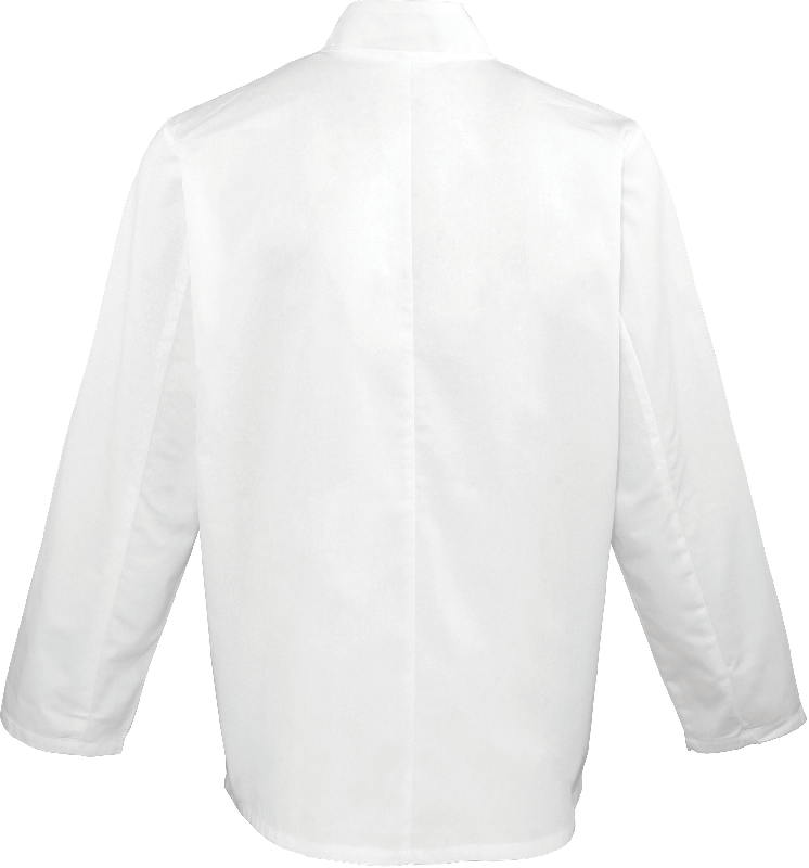 Veste de cuisine manches longues - Réf: PR657 - Premier - Polyester/Coton - Boutons résine - Lavage industriel 85°C - Mixte_2