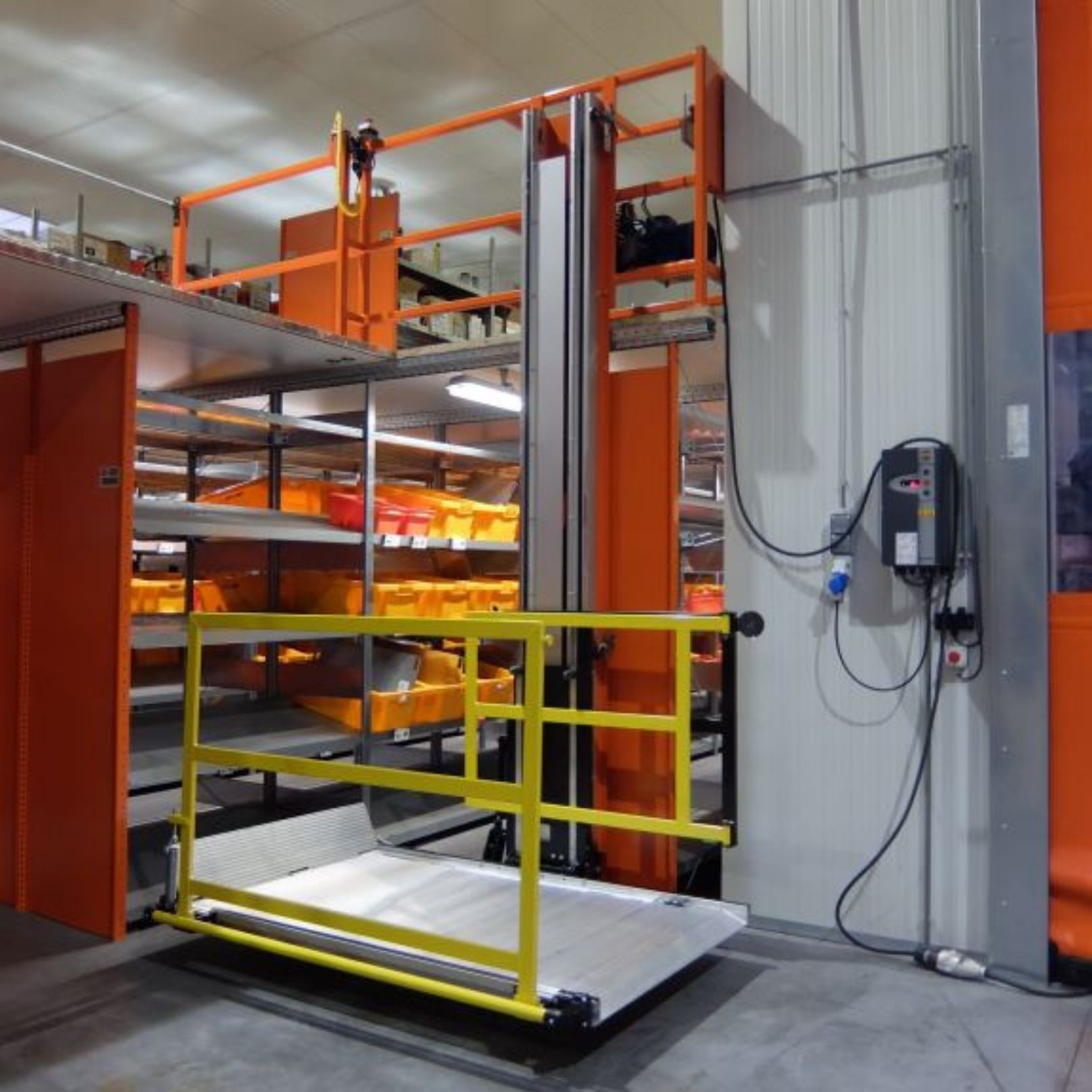 Monte-charge mezzanine - Industriel sur-mesure - 500kg - DH-VZK_2