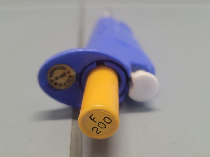 Pipette de laboratoire GILSON PIPETMAN F Fixed 200µl_2