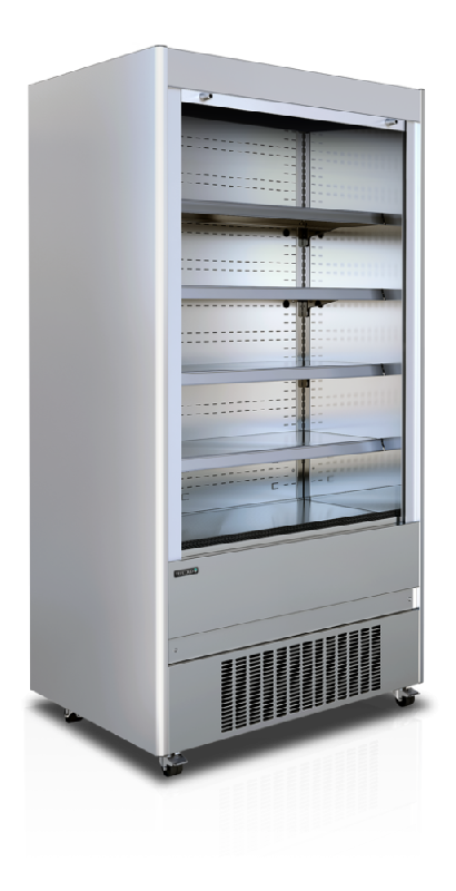 Vitrine réfrigérée inox 1312mm Profondeur 740mm CX130M TEFCOLD_2