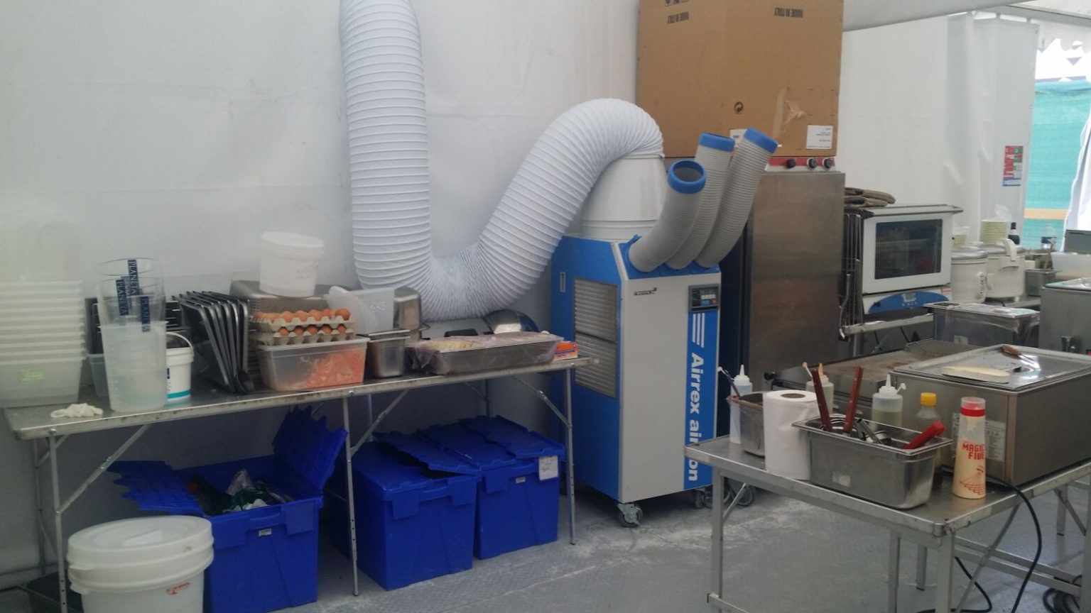 Climatiseur monobloc industriel compact, robuste et facilement déplaçable - AIRREX HSC 3500 (7,3 kw)_2