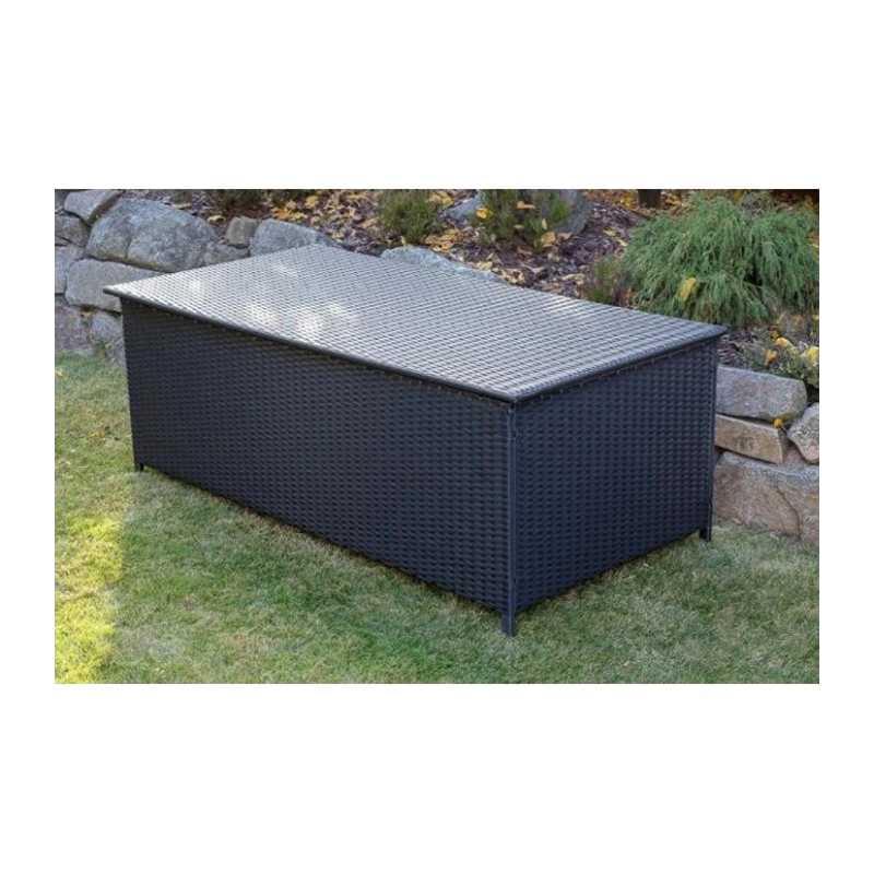 Coffre de rangement de jardin grande space 1024l – MTF – noir – 3exn0063_2