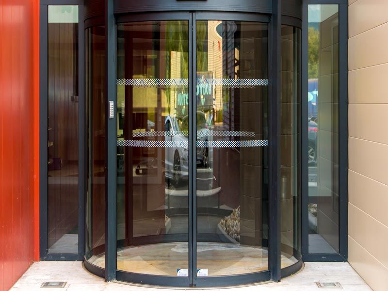 Porte automatique courbe ou circulaire_2