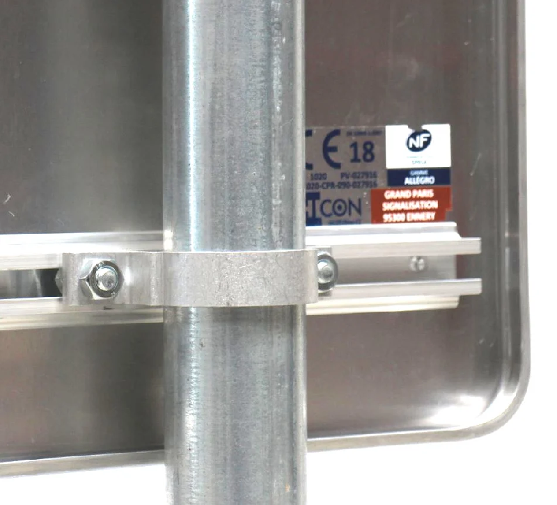 Bride standard pour poteau Ø 60 mm_2