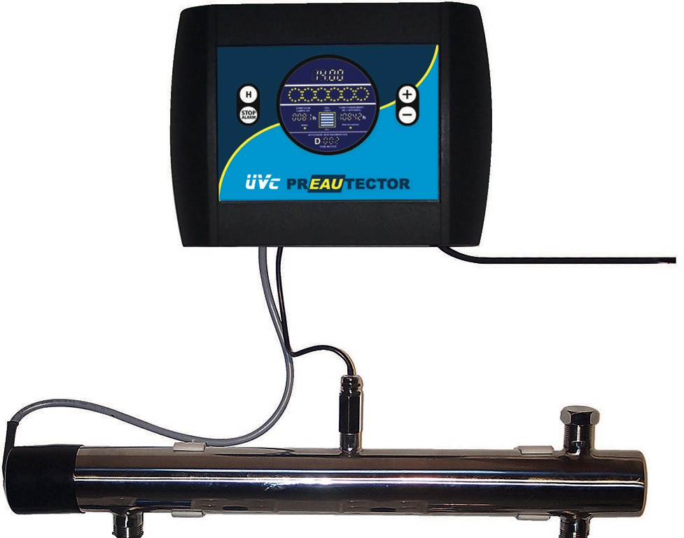 Dispositif germicide pour éliminer bactéries dans l'eau