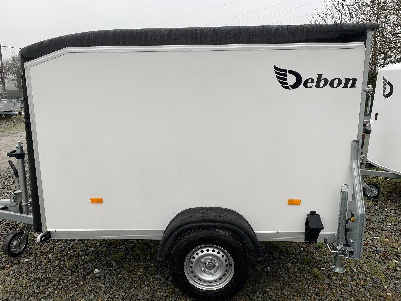 Remorque fourgon en polyester composite DEBON - C255 V2 - PTAC : 750 à 1300 kg - Référence - GD18 / G2702M_2