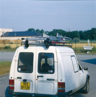Sherpamatic fixe - plateforme de travail sécurisée en aluminium - Tubesca - hauteur d'accès/de travail maxi 3,89m_2