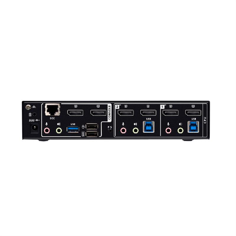 ATEN CS1942DPA Commutateur KVMP 2 ports USB 3.0 8K DisplayPort, double écran_2