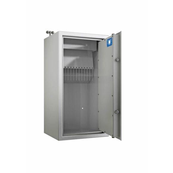 Coffre fort dépôt de fonds - Levier avec système anti-pêche - homologué Classe S1 - Serrure électronique - HARTMANN SE 901 - Serrure à clé_2