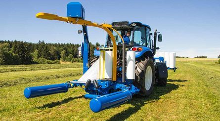 G1015 - Enrubanneuse agricole Göweil Maschinenbau GmbH - Largeur d'ouverture des rouleaux : 1 750 mm - Compacte et robuste_2