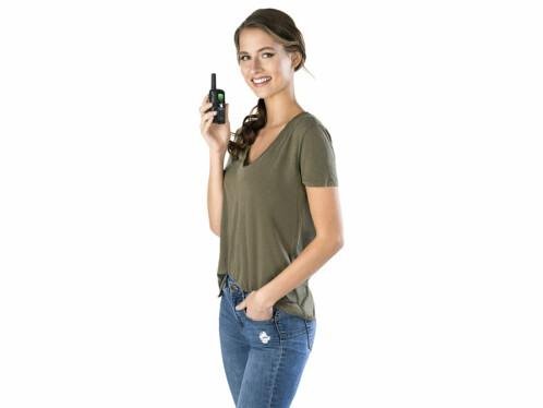 Talkies-walkies Simvalley WT-320 - Fonction VOX, portée 10 km, 8 canaux, écran LCD rétroéclairé_2