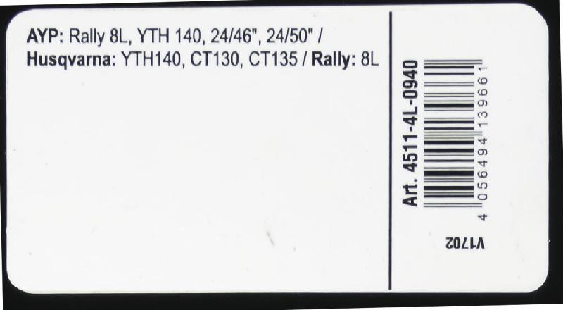 Courroie trapézoïdale X-Grip V - type 4L940_2