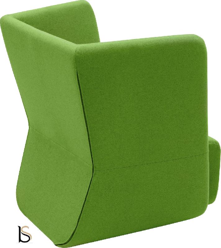 Fauteuil Softline Basket- 1 place - Feld vert 848, Standard_2