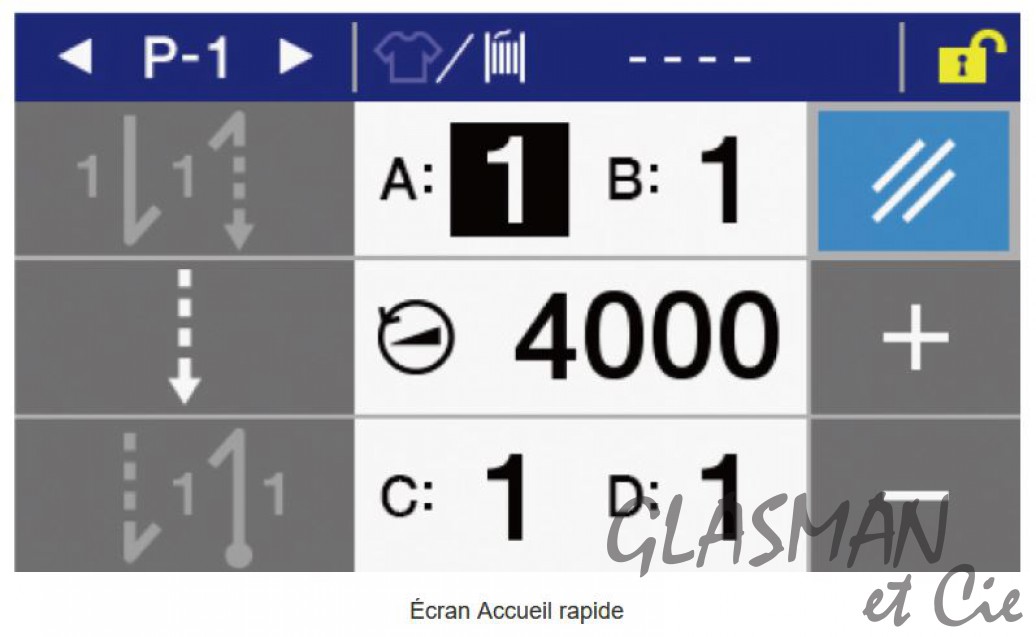Machine à coudre industrielle double-entraînement et double-aiguilles - BROTHER T-8421D_2