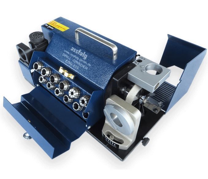 Affûteuse pour forets hélicoïdaux ARS ou métal dur - EDG 213 ou EDG 1226 - angle réglable 90° à 140°_2