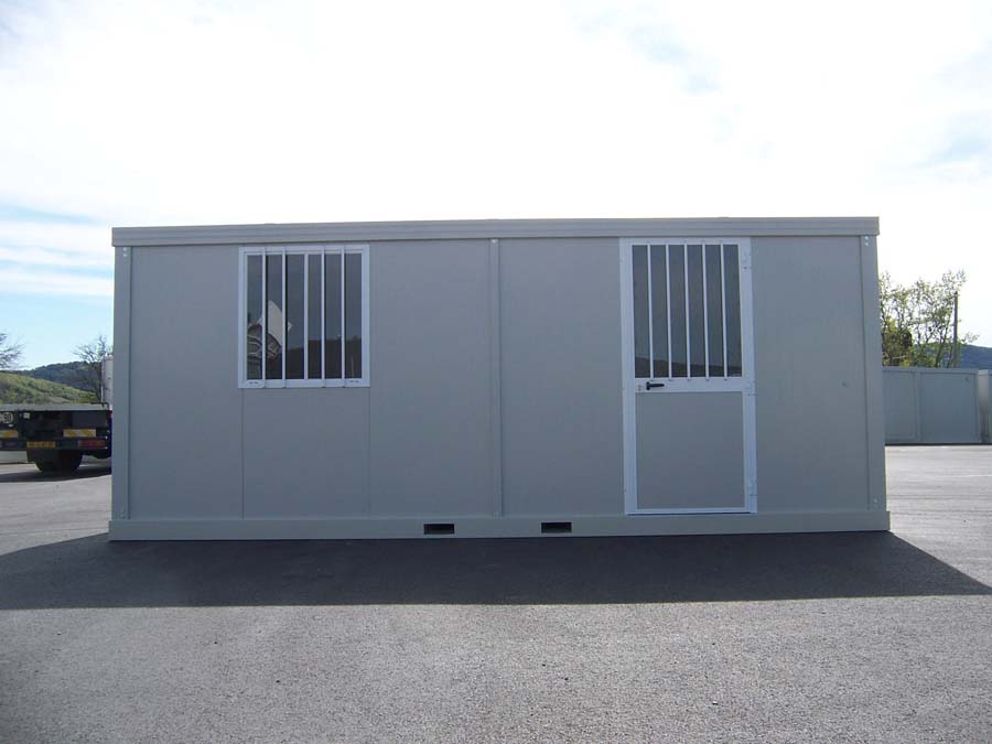 Bungalow de chantier standard / bureau / réfectoire / vestiaire / stockage / 3 x 2 x 2.4 m_2