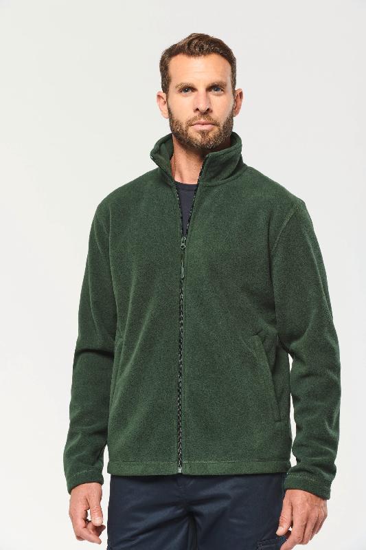 Veste micropolaire zippée homme - Réf: WK903 - WK. Designed To Work - 100% polyester antiboulochage_2