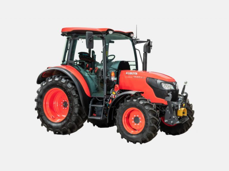 Tracteur agricole Kubota M4002 avec système hydraulique puissant