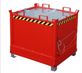 Type fb - benne à fond ouvrant - bauer gmbh - charge 1000 - 1500 kg_2
