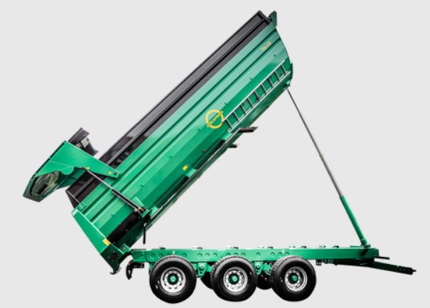 Caisse semi-cylindrique de la remorque agricole Juscafresa