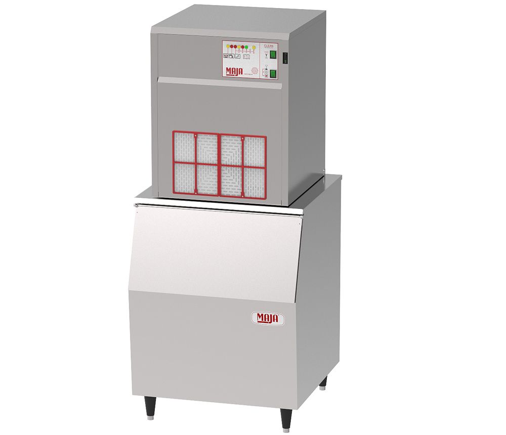 Nac 300 machine à glace en grains / nuggets - maja - 300 kg / 24 h ( 12 kg / 1h)_2