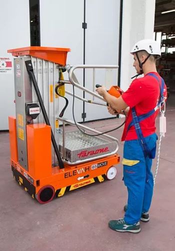 Nacelle automotrice Minilev Elevah 50 et 65 - Hauteur de travail 5m et 6.50m - Compacte et légère_2