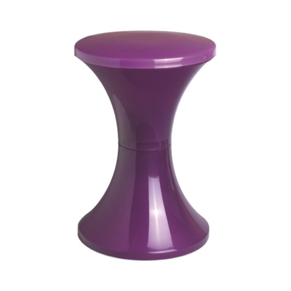 TamTam Pop - Tabouret en résine polypropylène - Stamp - Utilisation extérieure - Largeur 30 cm x Hauteur 45 cm_2