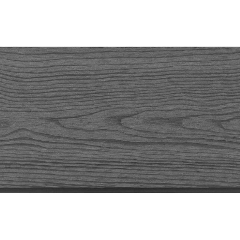 Vidaxl panneaux de clôture de remplacement 9 pcs wpc 170 cm gris 45040_2