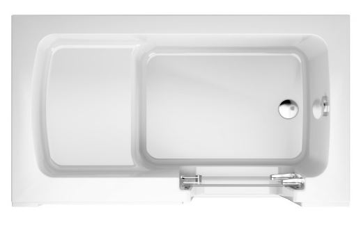 BAIGNOIRE À PORTE PERIO BLACK 135 X 75 CM_2