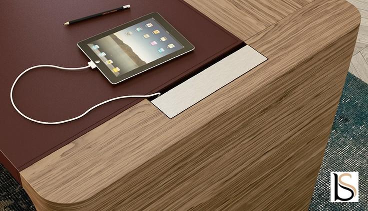 Bureau droit X10- Officity - Oui, Orme gris, 190 x 100 cm_2