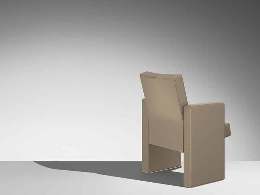 Fauteuil de conférence F50 ultra confortable - assise et dossier multiplis avec accessoires pour auditoriums, salles polyvalentes et salles de conférence_2